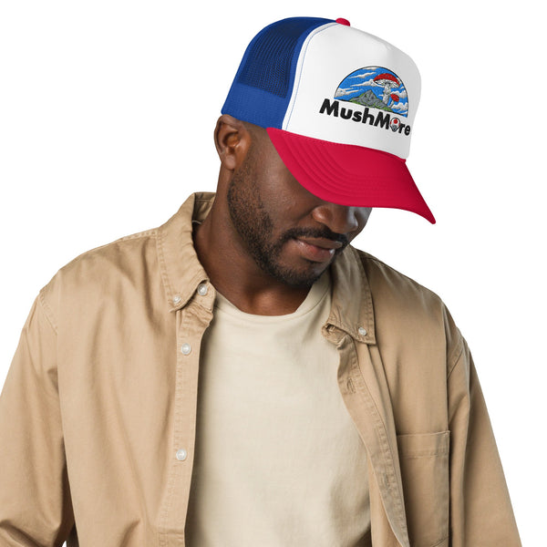 Mushmore Logo Foam trucker hat