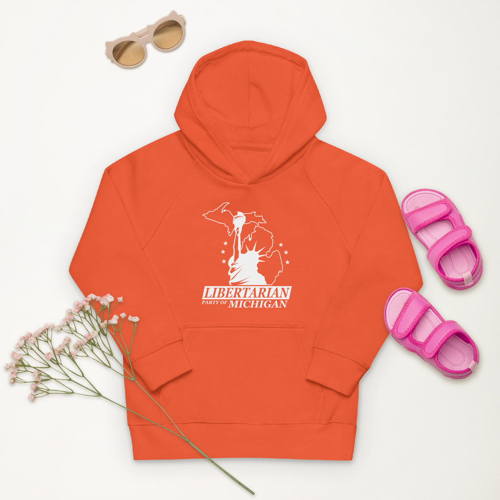 Libertarian Party of Michigan Kids eco hoodie