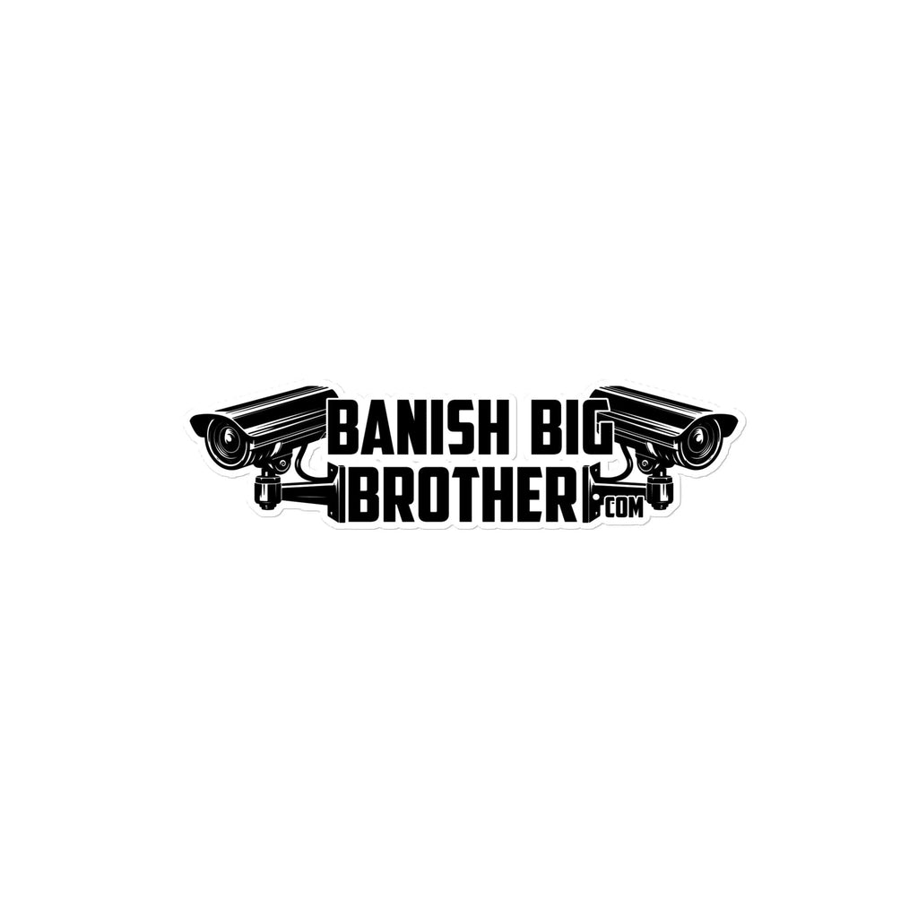 Banish Big Brother Sticker
