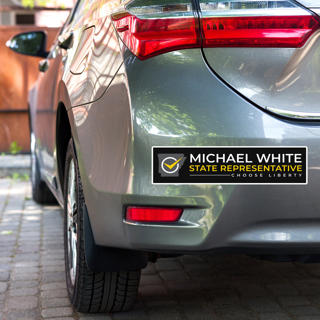 Michael White for Arkansas Bumper Sticker