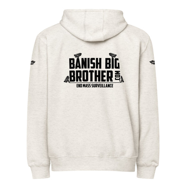 Banish Big Brother Deluxe Zip-Up Hoodie (Light)
