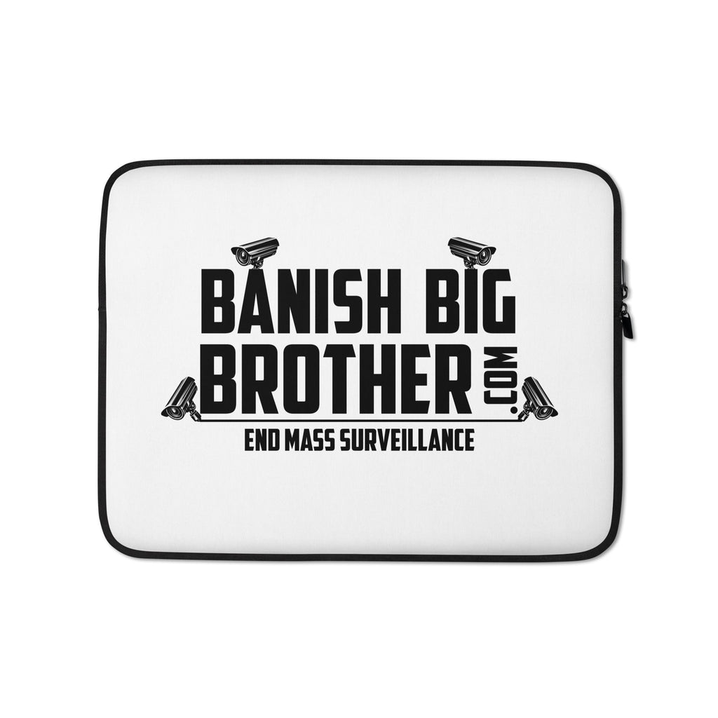 End Mass Surveillance Laptop Sleeve