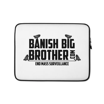 End Mass Surveillance Laptop Sleeve