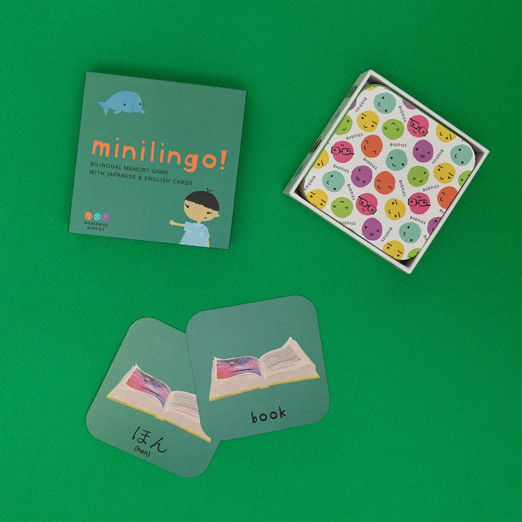 Minilingo, English/Japanese Flashcards by Worldwide Buddies