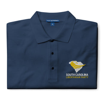 South Carolina Libertarian Party Men's Premium Polo