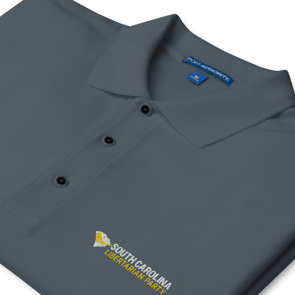 South Carolina Libertarian Party Men's Premium Polo