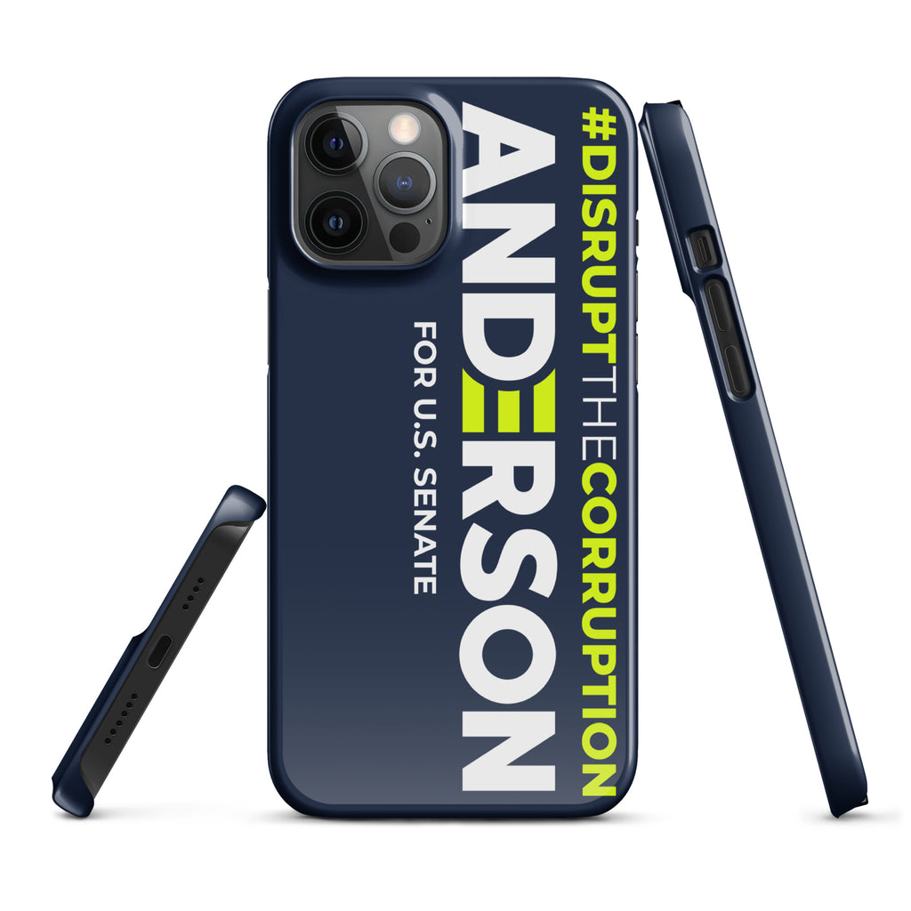 Disrupt the Corruption Phil Anderson For Senate Snap case for iPhone®