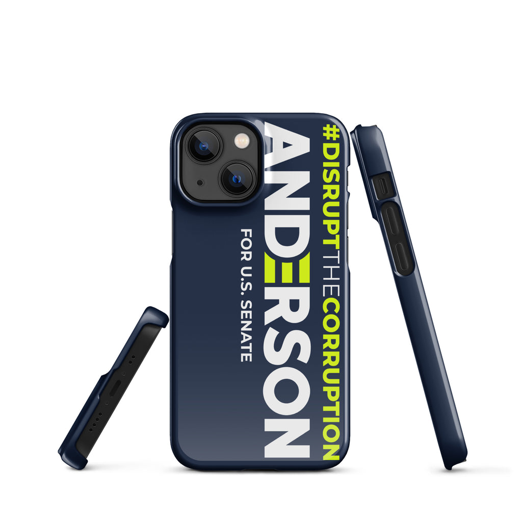 Disrupt the Corruption Phil Anderson For Senate Snap case for iPhone®