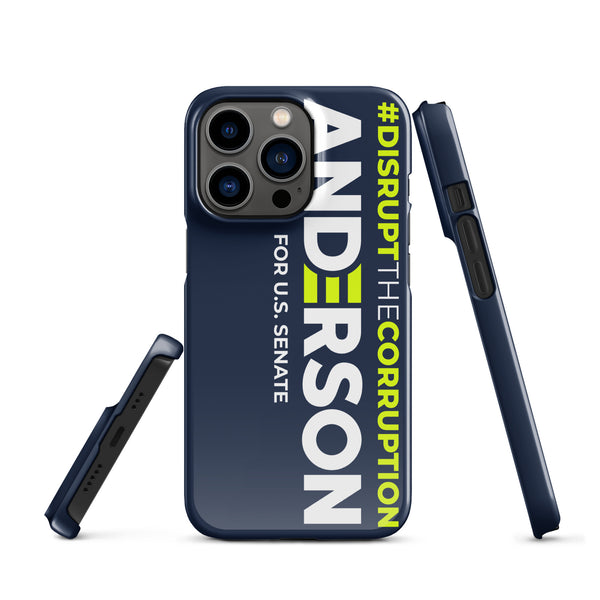 Disrupt the Corruption Phil Anderson For Senate Snap case for iPhone®