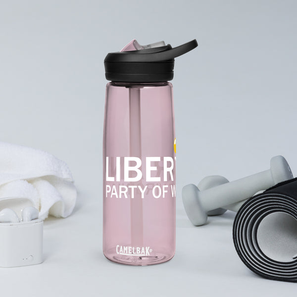 Libertarian Party of West Virginia water bottle