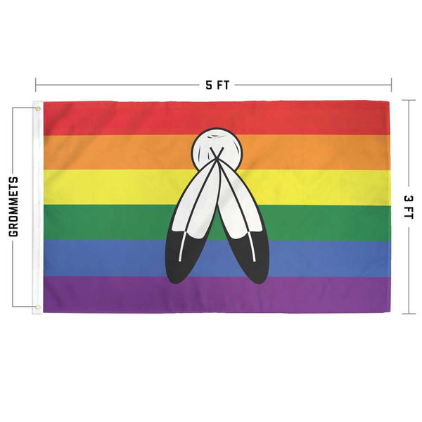 Two Spirit Pride Flag