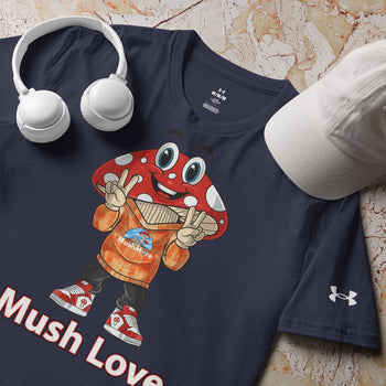 Mushmore Mush Love Melvin Under ArmourⓇ athletic t-shirt