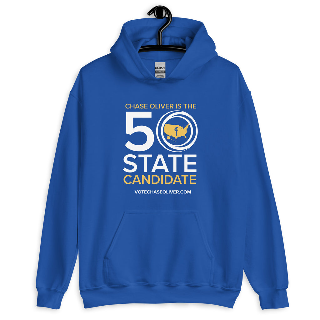 50 State Candidate - Chase Oliver  Unisex Hoodie