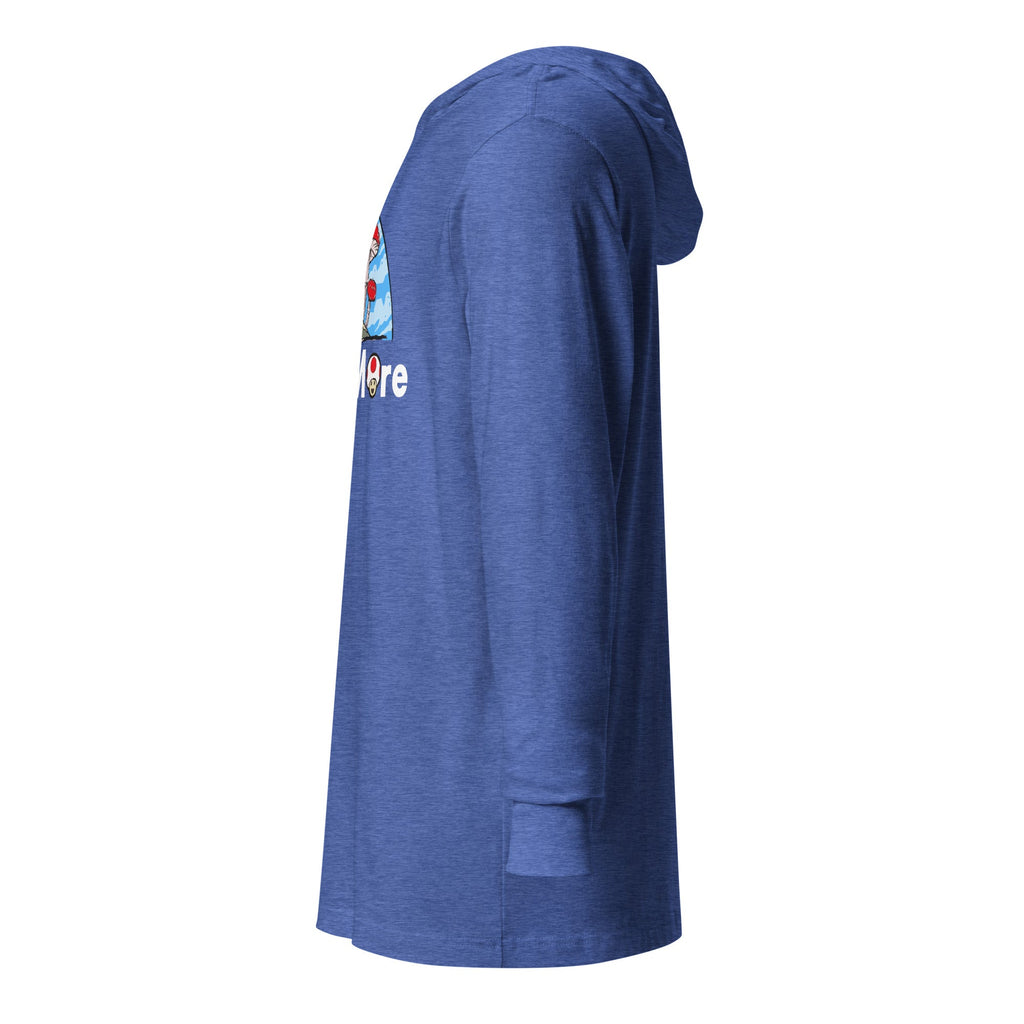 Mushmore Hooded long-sleeve tee