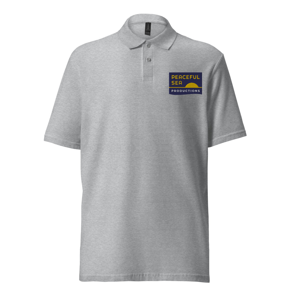 Peaceful Sea Men's Polo Shirt