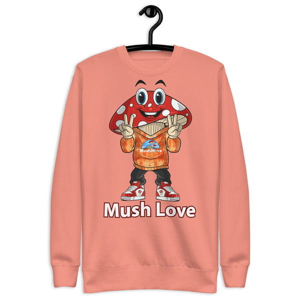 Mushmore Mush Love Melvin Unisex Premium Sweatshirt