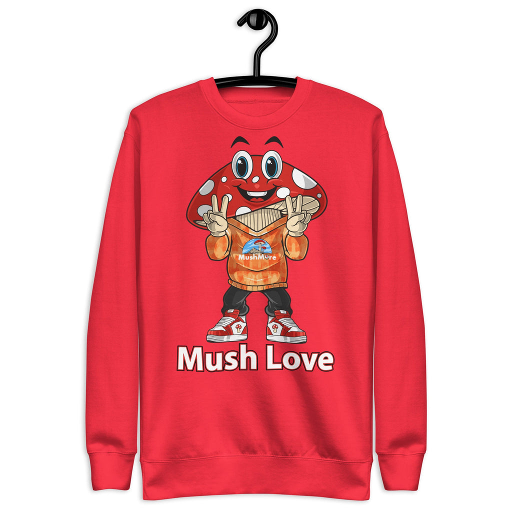 Mushmore Mush Love Melvin Unisex Premium Sweatshirt