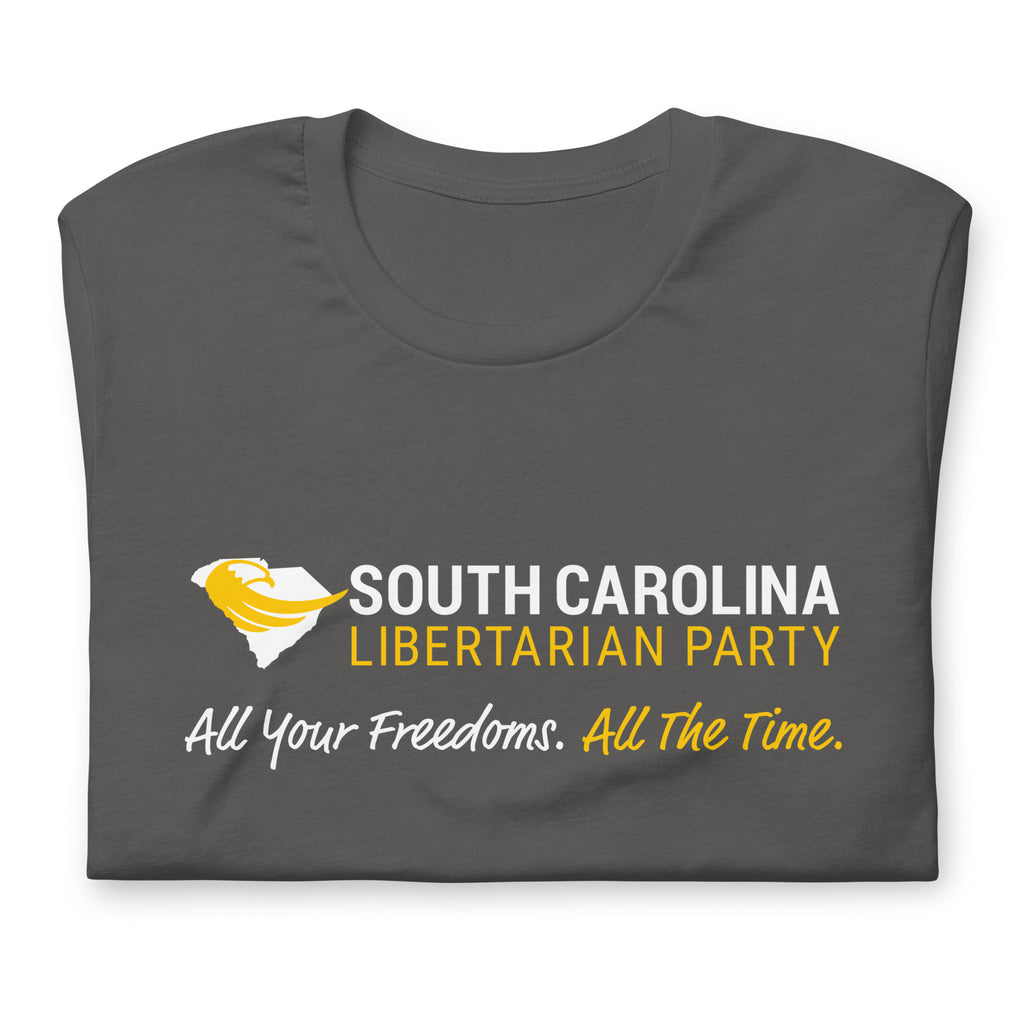 All of your Freedoms. All of the Time. SCLP t-shirt