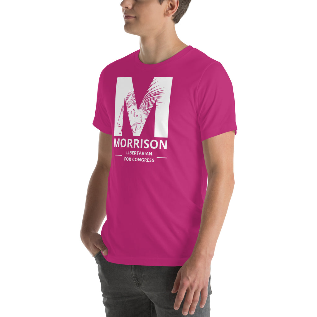 MOrrison for New Jersey Porcupine Unisex t-shirt