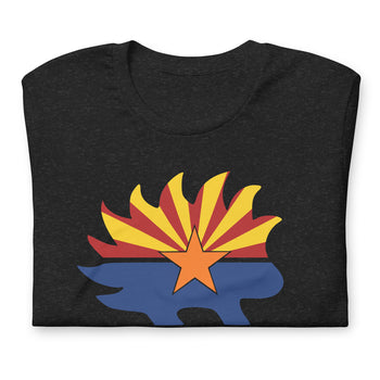 Arizona Libertarian Party Porcupine Unisex t-shirt - Proud Libertarian - Libertarian Party of Arizona