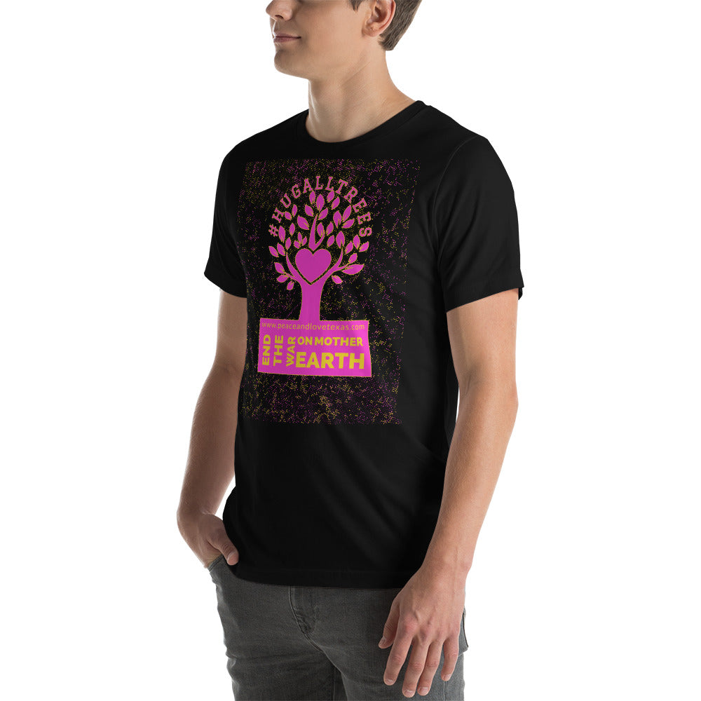 #HugAllTrees Short-Sleeve Unisex T-Shirt