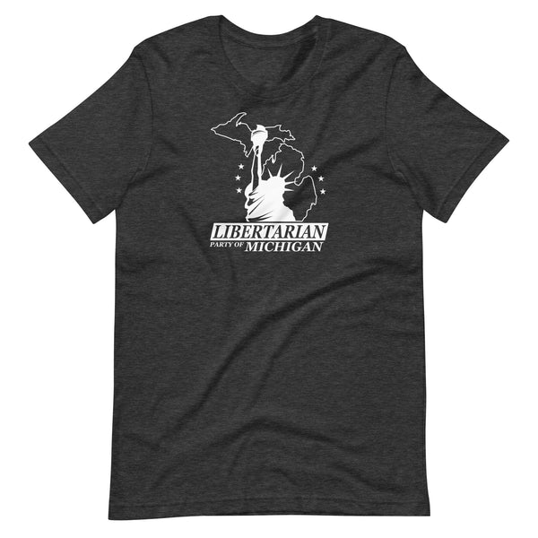 Libertarian Party of Michigan Unisex t-shirt - Proud Libertarian - Libertarian Party of Michigan