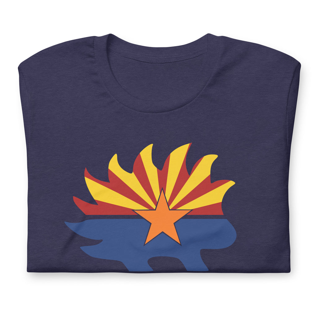 Arizona Libertarian Party Porcupine Unisex t-shirt - Proud Libertarian - Libertarian Party of Arizona