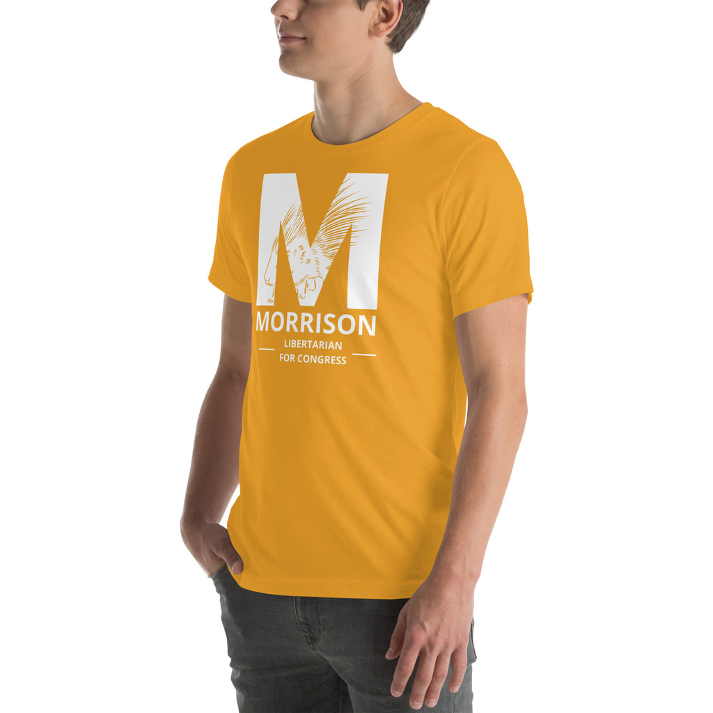 MOrrison for New Jersey Porcupine Unisex t-shirt