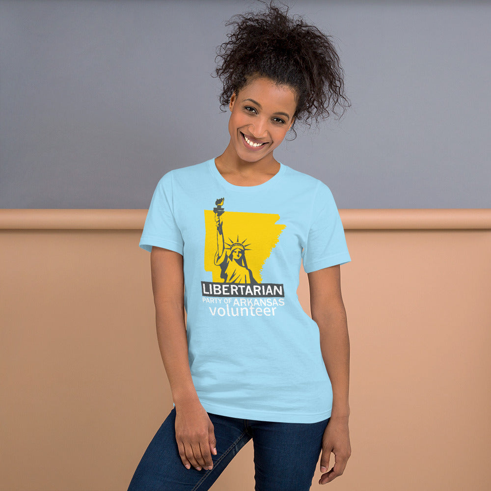 Libertarian Party of Arkansas (Volunteer) Unisex t-shirt