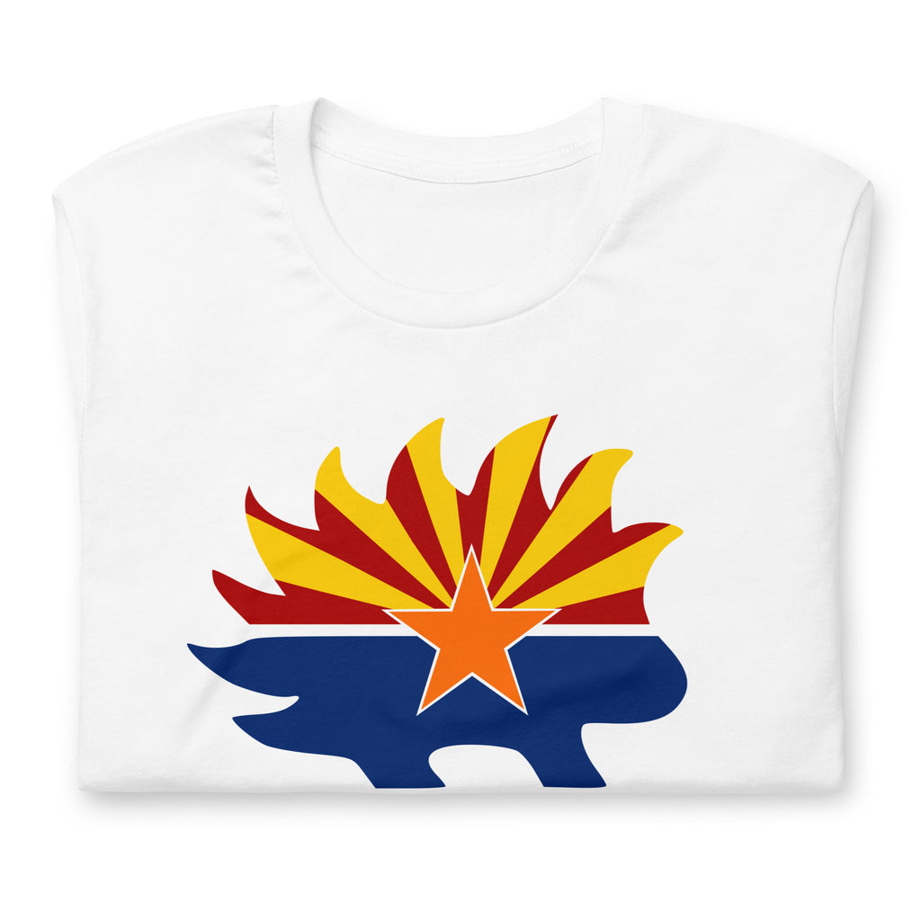 Arizona Libertarian Party Porcupine Unisex t-shirt - Proud Libertarian - Libertarian Party of Arizona