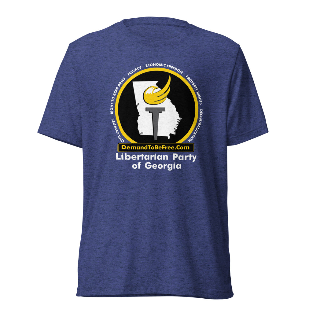 Libertarian Party of Georgia Short sleeve t-shirt - Proud Libertarian - Libertarian Party of Georgia