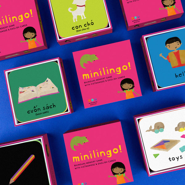 Minilingo, English/Vietnamese Flashcards by Worldwide Buddies