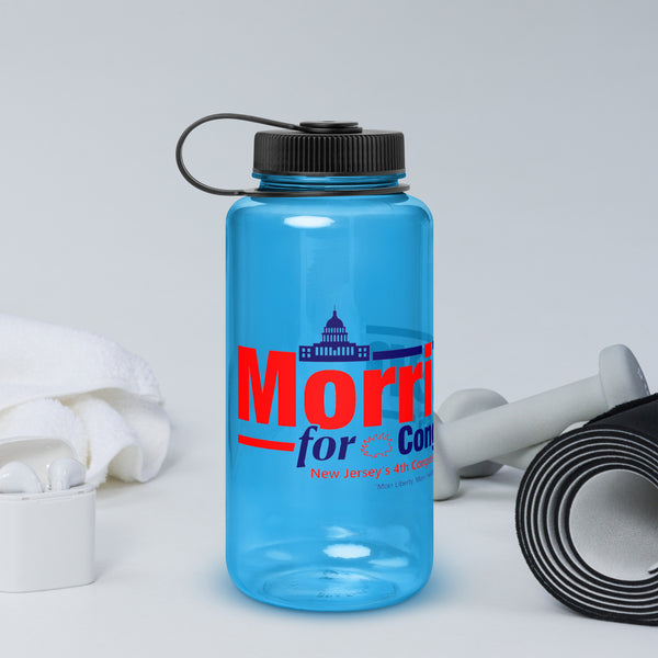 Morrison for Congress Wide mouth plastic water bottle