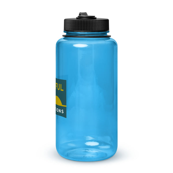 Peaceful Sea Wide Mouth Plastic Bottle