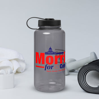 Morrison for Congress Wide mouth plastic water bottle