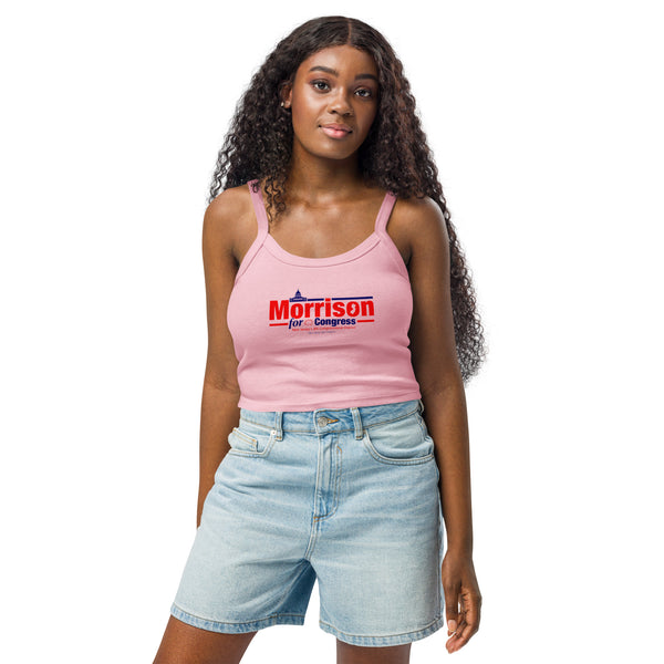 Morrison For Congress Women’s micro-rib tank top