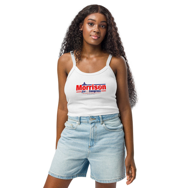 Morrison For Congress Women’s micro-rib tank top