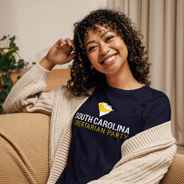 South Carolina Libertarian Party Women's Relaxed T-Shirt - Proud Libertarian - Libertarian Party of South Carolina