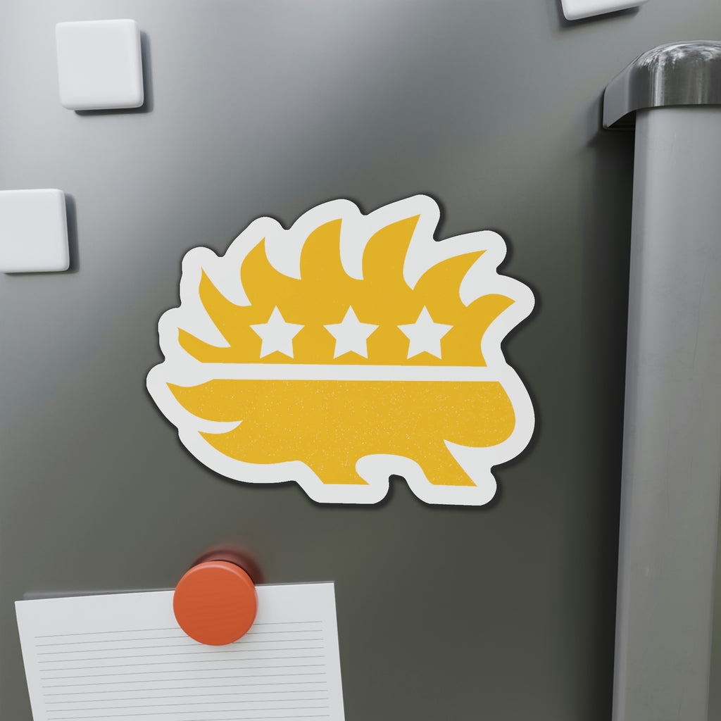 LP Porcupine Die-Cut Magnets - Proud Libertarian - Printify