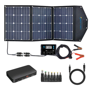 120W Foldable Solar Panel Kit , w/ ProteusX 20A Charge Controller by ACOPOWER - Proud Libertarian - ACOPOWER