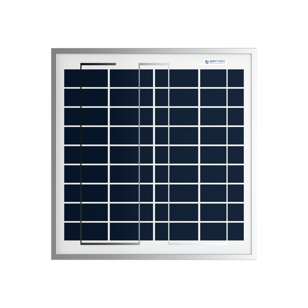 15 Watts Poly Solar Panel, 12V by ACOPOWER - Proud Libertarian - ACOPOWER