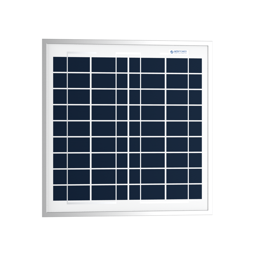 15 Watts Poly Solar Panel, 12V by ACOPOWER - Proud Libertarian - ACOPOWER