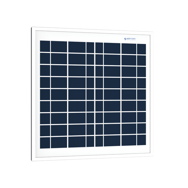 15 Watts Poly Solar Panel, 12V by ACOPOWER - Proud Libertarian - ACOPOWER