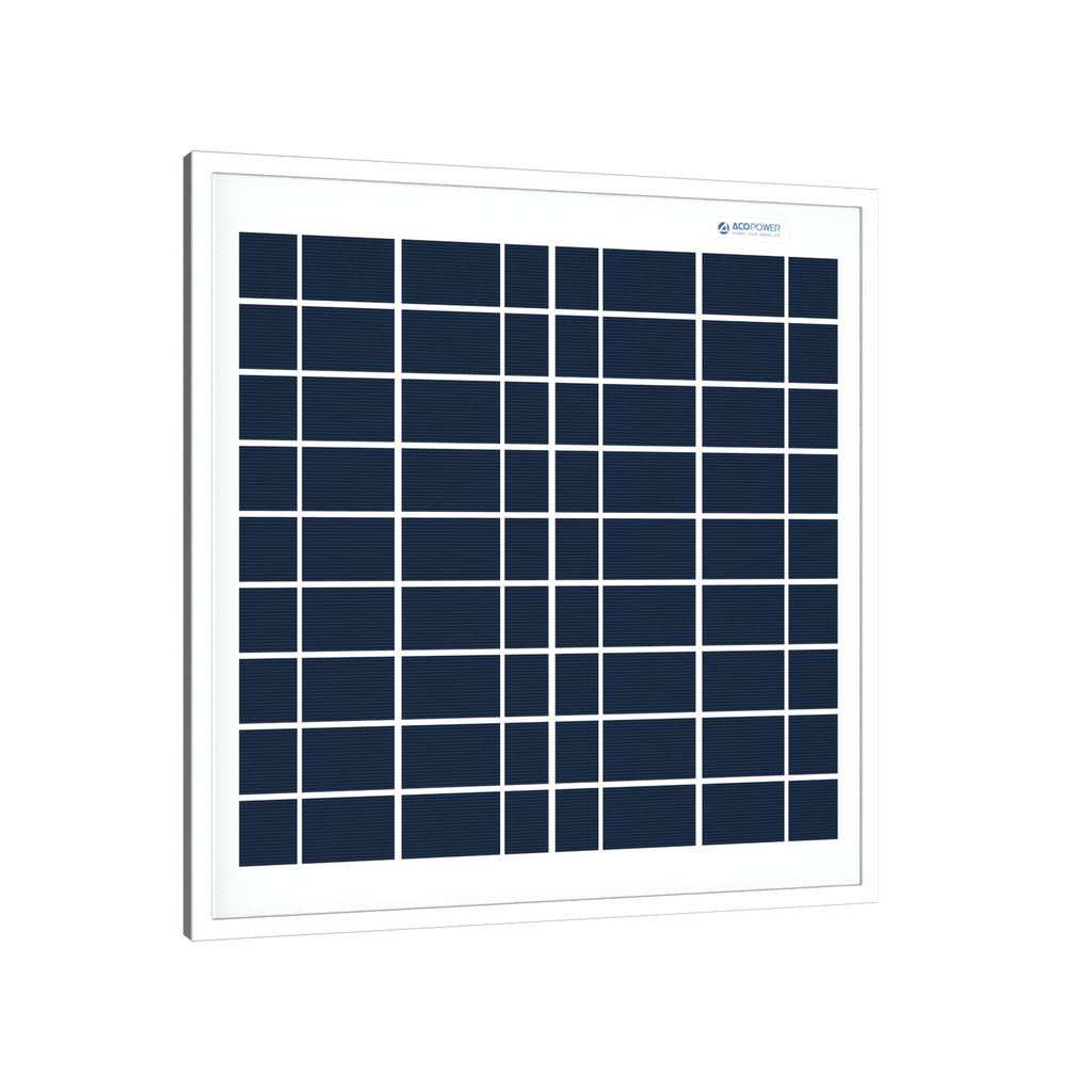 15 Watts Poly Solar Panel, 12V by ACOPOWER - Proud Libertarian - ACOPOWER