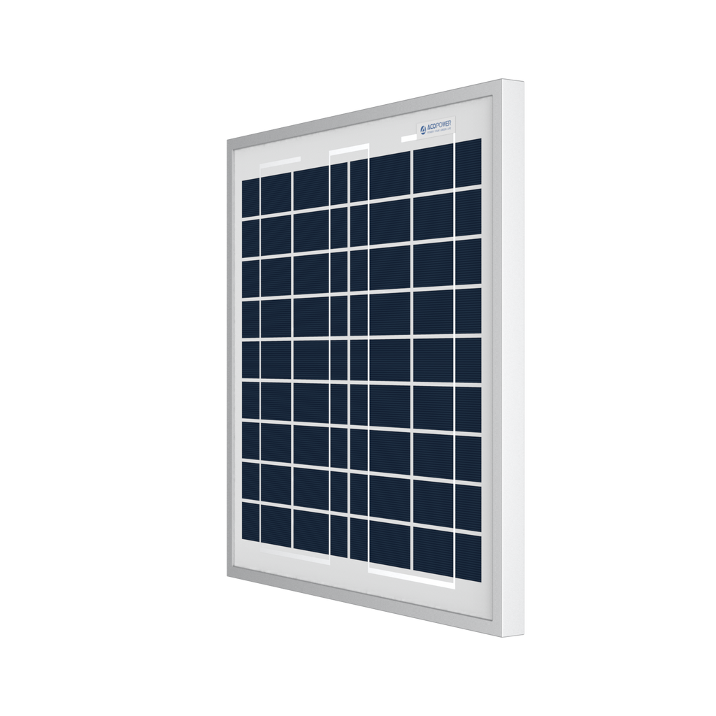 15 Watts Poly Solar Panel, 12V by ACOPOWER - Proud Libertarian - ACOPOWER