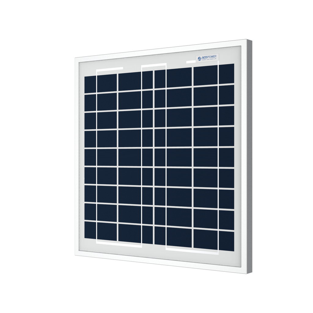 15 Watts Poly Solar Panel, 12V by ACOPOWER - Proud Libertarian - ACOPOWER