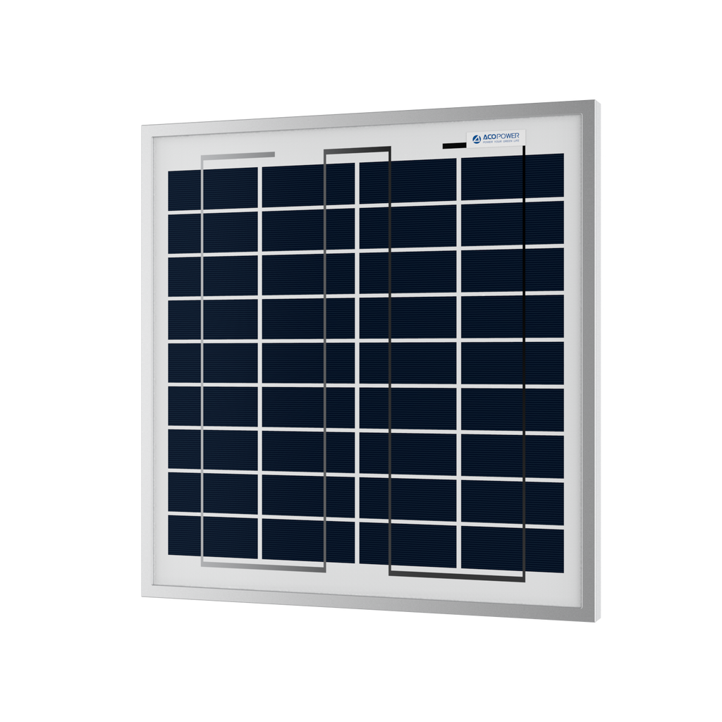 15 Watts Poly Solar Panel, 12V by ACOPOWER - Proud Libertarian - ACOPOWER