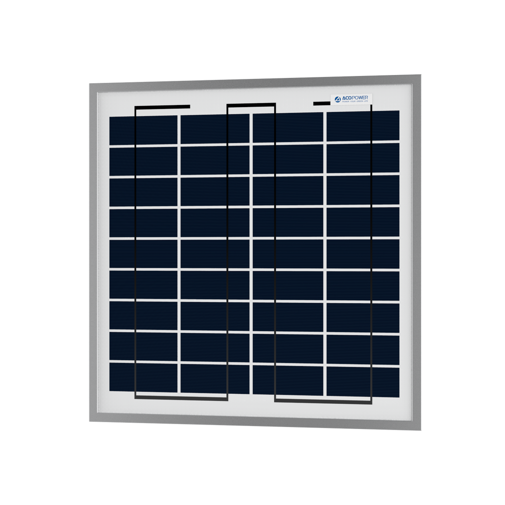 15 Watts Poly Solar Panel, 12V by ACOPOWER - Proud Libertarian - ACOPOWER