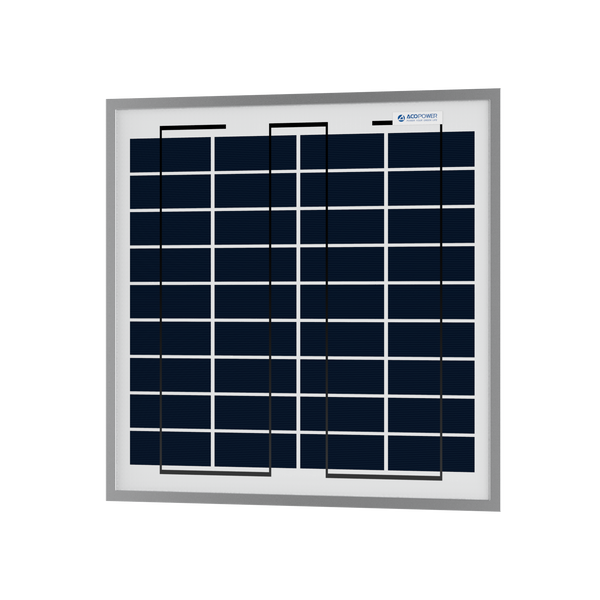 15 Watts Poly Solar Panel, 12V by ACOPOWER - Proud Libertarian - ACOPOWER