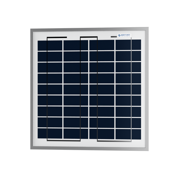 15 Watts Poly Solar Panel, 12V by ACOPOWER - Proud Libertarian - ACOPOWER